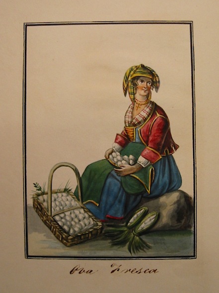 Anonimo Ova fresca 1827 (Napoli?) 